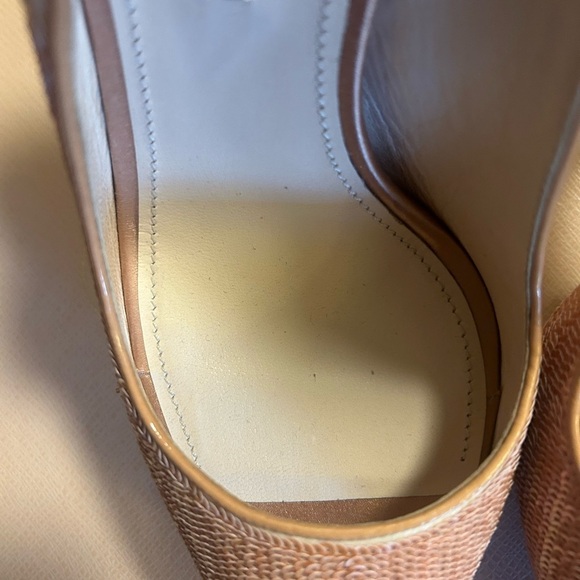 Prada Milano sequence palillette open toe sling back platform high heel - Picture 11 of 15